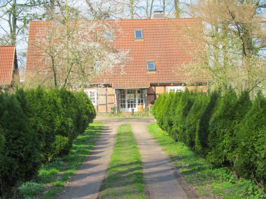 Idyllischer Resthof mit Wohnhaus,  Ferienhaus, Offenstall und Reitplatz in Alleinlage